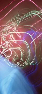 Abstract technological background made of different element printed 写真素材