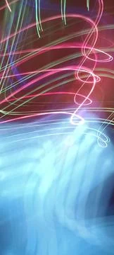 Abstract technological background made of different element printed Stock Photos