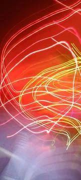 Abstract technological background made of different element printed Foto stock