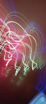 Abstract technological background made of different element printed Stockfoto's