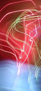 Abstract technological background made of different element printed Foto stock