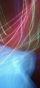 Abstract technological background made of different element printed Foto stock