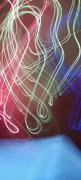 Abstract technological background made of different element printed Foto stock