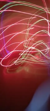 Abstract technological background made of different element printed Foto stock