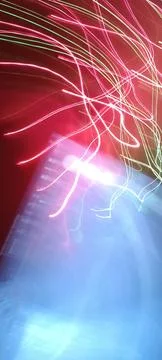 Abstract technological background made of different element printed Stockfoto's