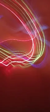 Abstract technological background made of different element printed Stockfoto's