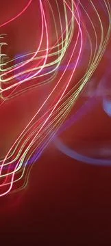 Abstract technological background made of different element printed 库存照片