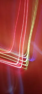 Abstract technological background made of different element printed Foto stock