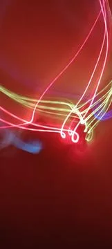 Abstract technological background made of different element printed Foto stock