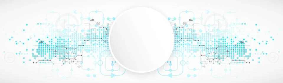 Abstract technological background. Vector illustration 스톡 일러스트