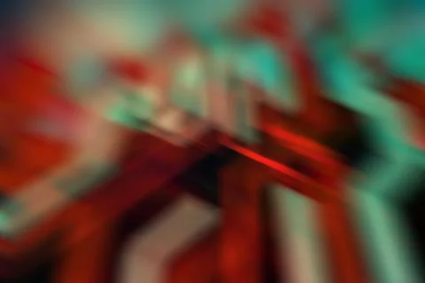 Abstract technological background in vibrant colors with a digital code. Stock Photos