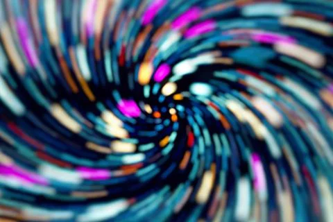 Abstract technological background in vibrant colors and blur effect. Stock Photos