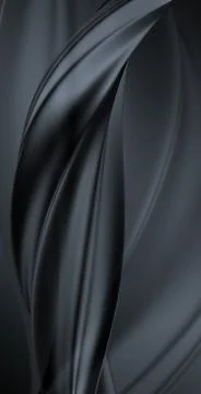 Abstract technological background of wave geometry. 3d render Stock Illustration