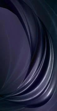 Abstract technological background of wave geometry. 3d render Stock Illustration