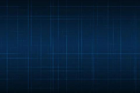 Abstract technological blue and white background. Blueprint minimalistic style Stock Illustration