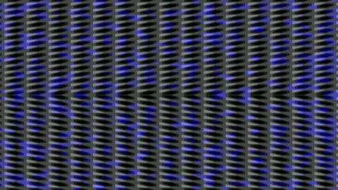 Abstract technological blue background with seamless flowing geometric patter Stock Footage 336770909