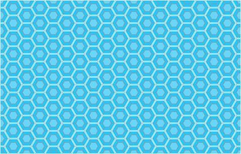 Abstract technological hexagonal blue and white background 스톡 일러스트