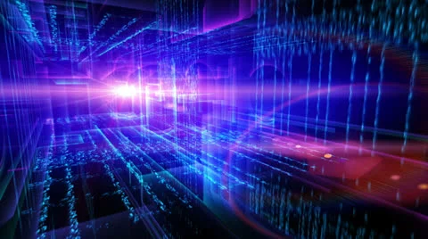 Abstract technological motion background. 스톡 동영상 27143544