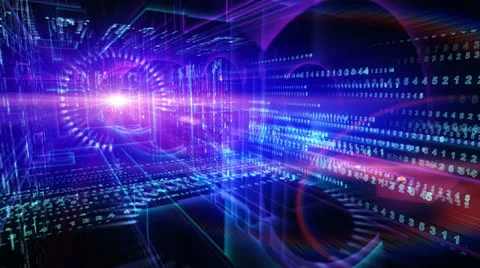 Abstract technological motion background. Stock Footage 27145544