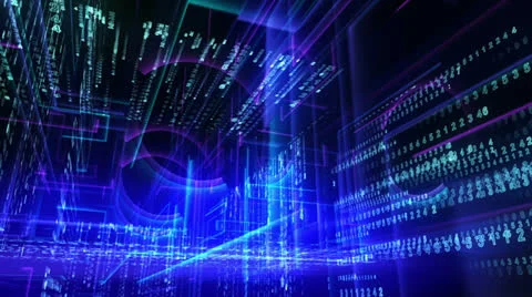 Abstract technological motion background. 스톡 동영상 27146258