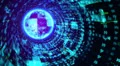 Abstract technological motion background. HD Footage