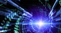 Abstract technological motion background. HD Footage