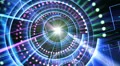 Abstract technological motion background. HD Footage