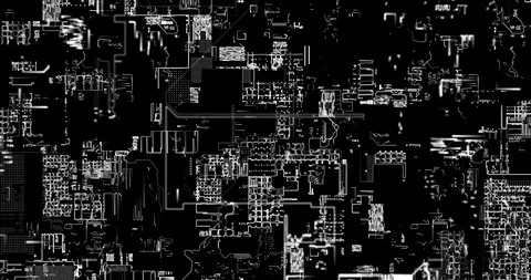 Abstract Technological Motion Background Stock Footage 102493574