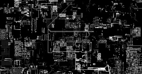 Abstract Technological Motion Background Stock Footage 102699359