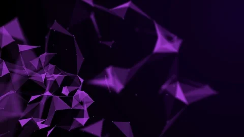 Abstract technological motion background purple Video stock 82172554