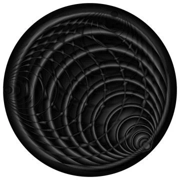 Abstract technological pattern of many curved lines. 스톡 일러스트