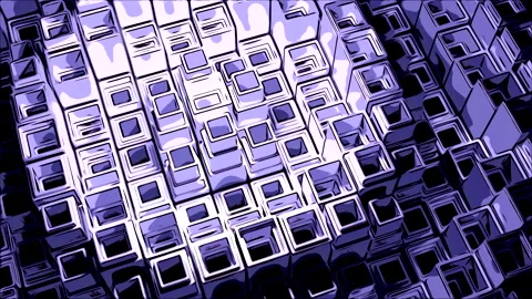 Abstract technological pattern with squared wavy texture. Design. Concept of Stock Footage 241172349