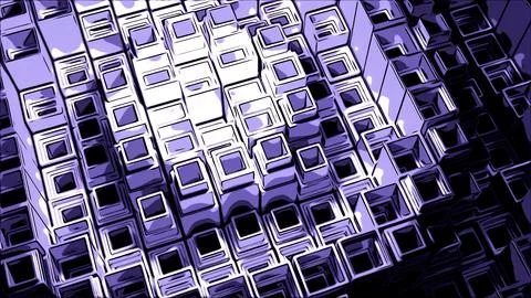 Abstract technological pattern with squared wavy texture. Design. Concept of Stock Illustration