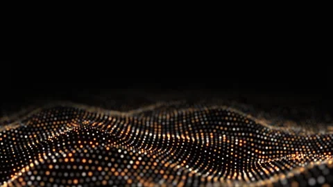 Abstract technology and big data animation concept. Digital data flow. Stock Footage 277226778