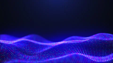 Abstract technology and big data background. Digital data flow Stock-Footage 283351965