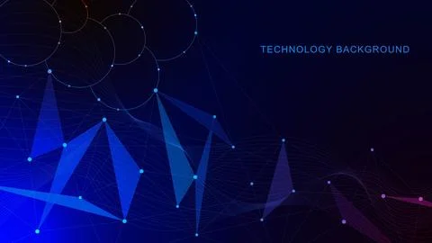 Abstract technology and engineering background Stock Illustration