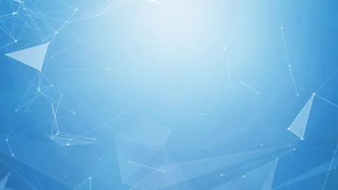 Abstract technology and science background futuristic network background Stock Illustration