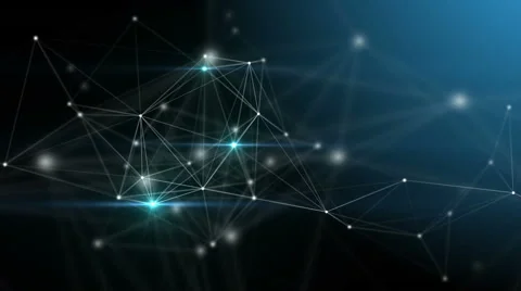 Abstract technology and science motion background Vidéo 65454036