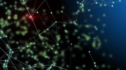 Abstract technology and science motion background Stock Footage 65454597