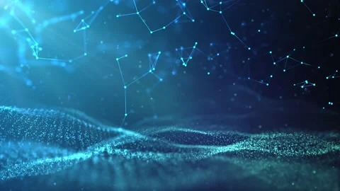 Abstract technology and science motion background. 3d rendering. Stock Footage 162880275