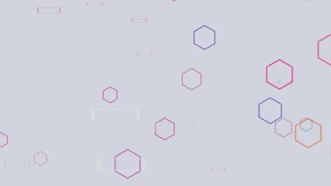 Abstract technology animated background | Stock Video | Pond5