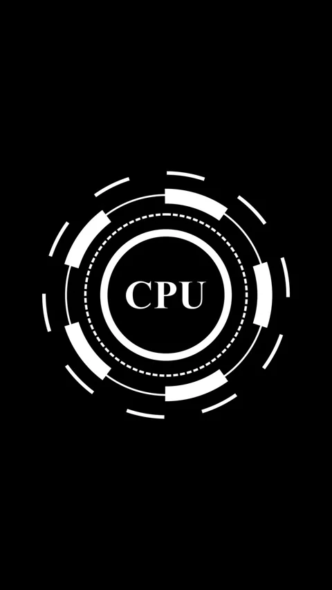 Abstract technology animation with white circles and lines on a black backg.. Stock Footage 338039423