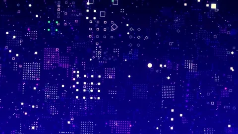 Abstract Technology Background in 4K for Creative Tech Projects Vidéo 295368154