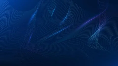 Abstract technology background arranged dotted line patterns forming curved.. Stock Illustration
