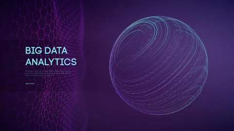 Abstract technology background. Background 3d grid.Cyber technology Ai tech wire Stock Illustration