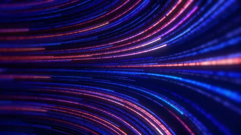 Abstract technology background, big data digital  line wave business concept, Stock Footage 161320679