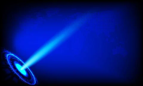 Abstract technology background with binary code. Vector illustration Stock Illustration