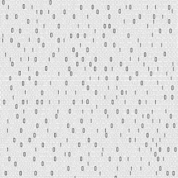 Abstract technology background with binary computer code Illustrazione stock