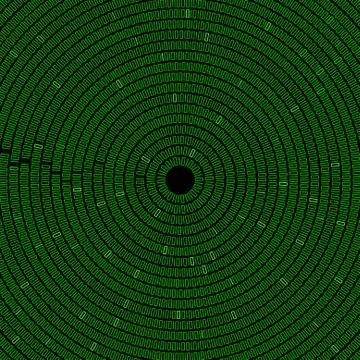 Abstract technology background with binary computer code, vector illustration Stock Illustration