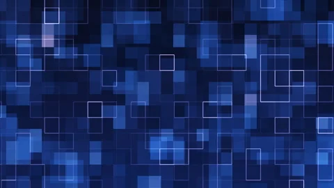 Abstract technology background of blue and white geometric elements. Stock Footage 269521766